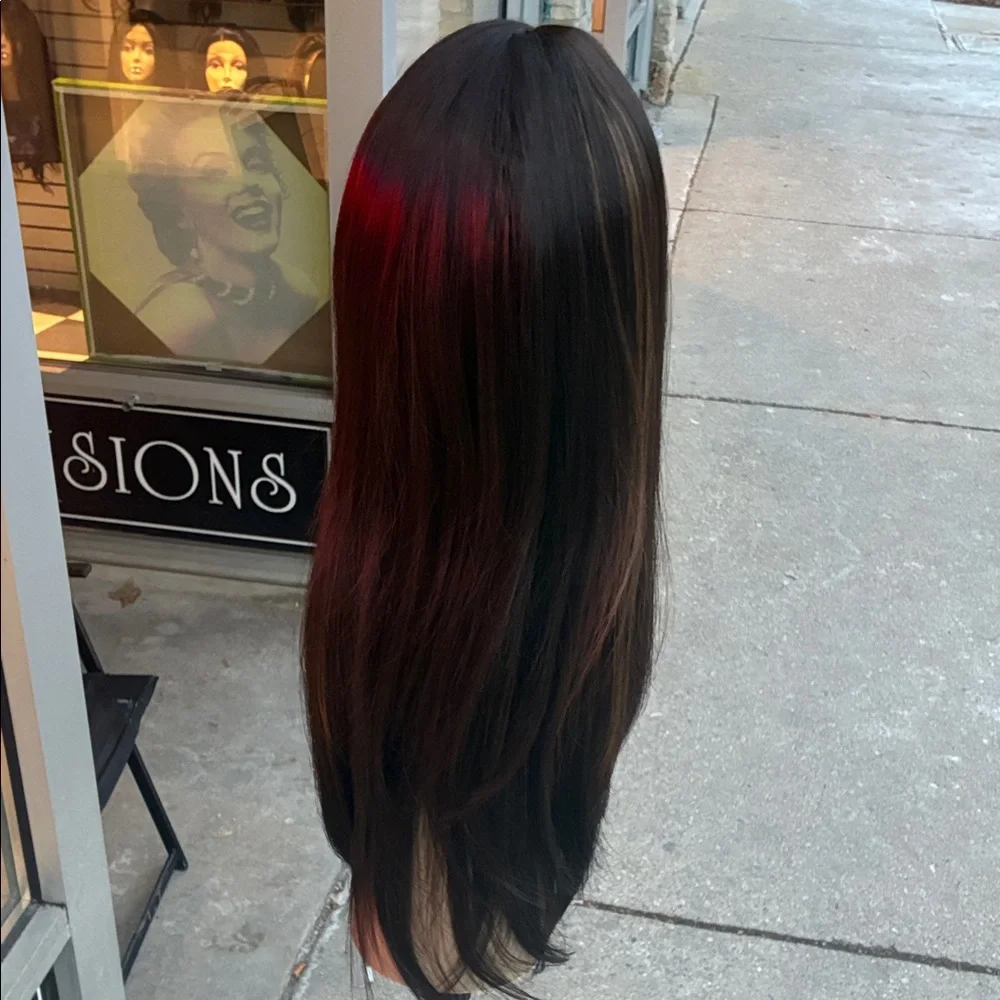 Elegant Brown Women's Wig - Picture 9 of 16